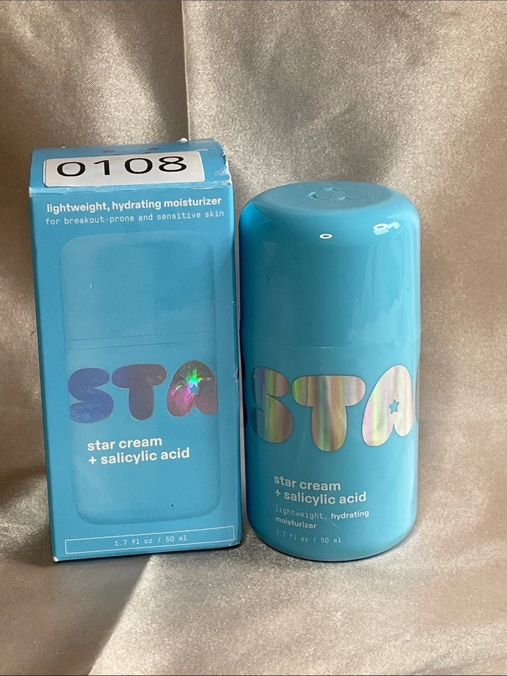 Star Cream + Salicylic Acid Lightweight Hydrating Moisturizer - NIB